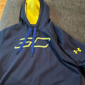 Mens Step Curry Under Armour sweatshirt